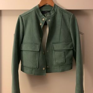 Zara suede midi Jacket